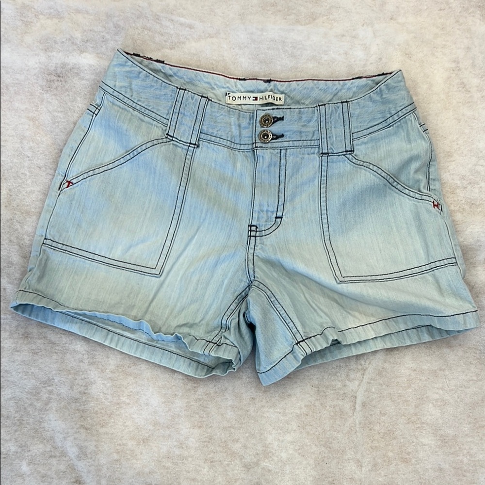 Tommy Hilfiger Blue Jean Shorts Light Wash